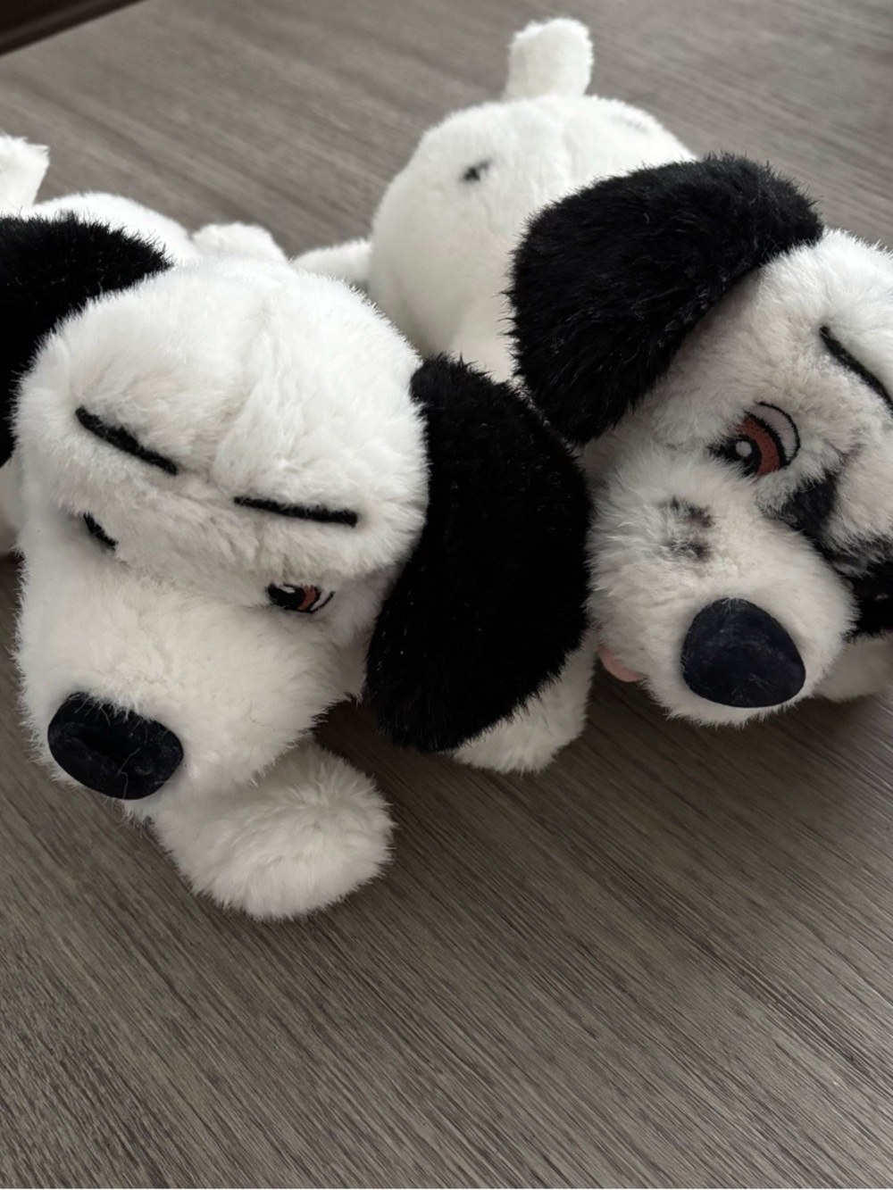 Disney 101 Dalmatians Vintage 90’s Lucky And Jewel Dalmatians 13” Stuffed Toys🐾